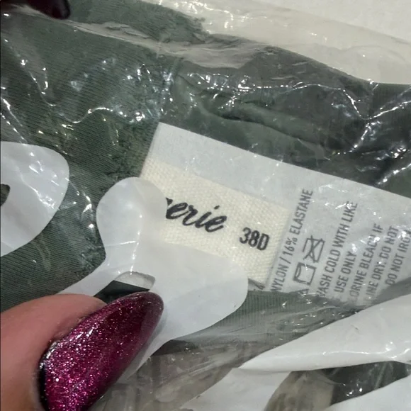 Aerie Charcoal Bra - Picture 3 of 3